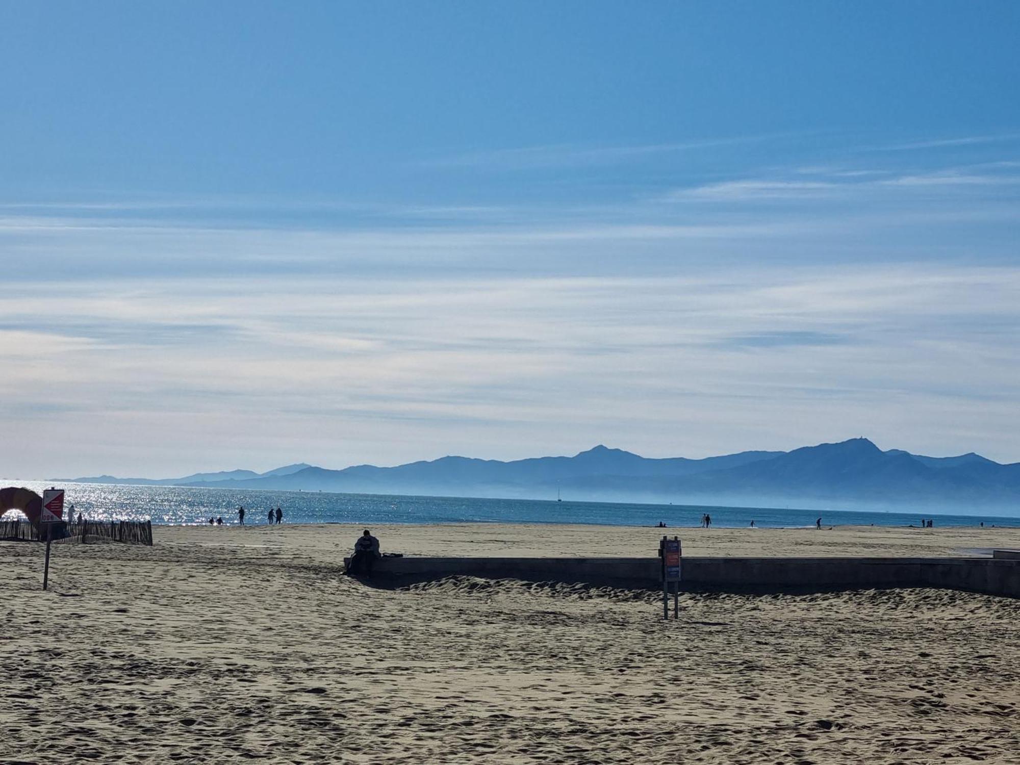 Studio Cosy Climatise Vue Mer Canet Plage 3Etoiles Zewnętrze zdjęcie