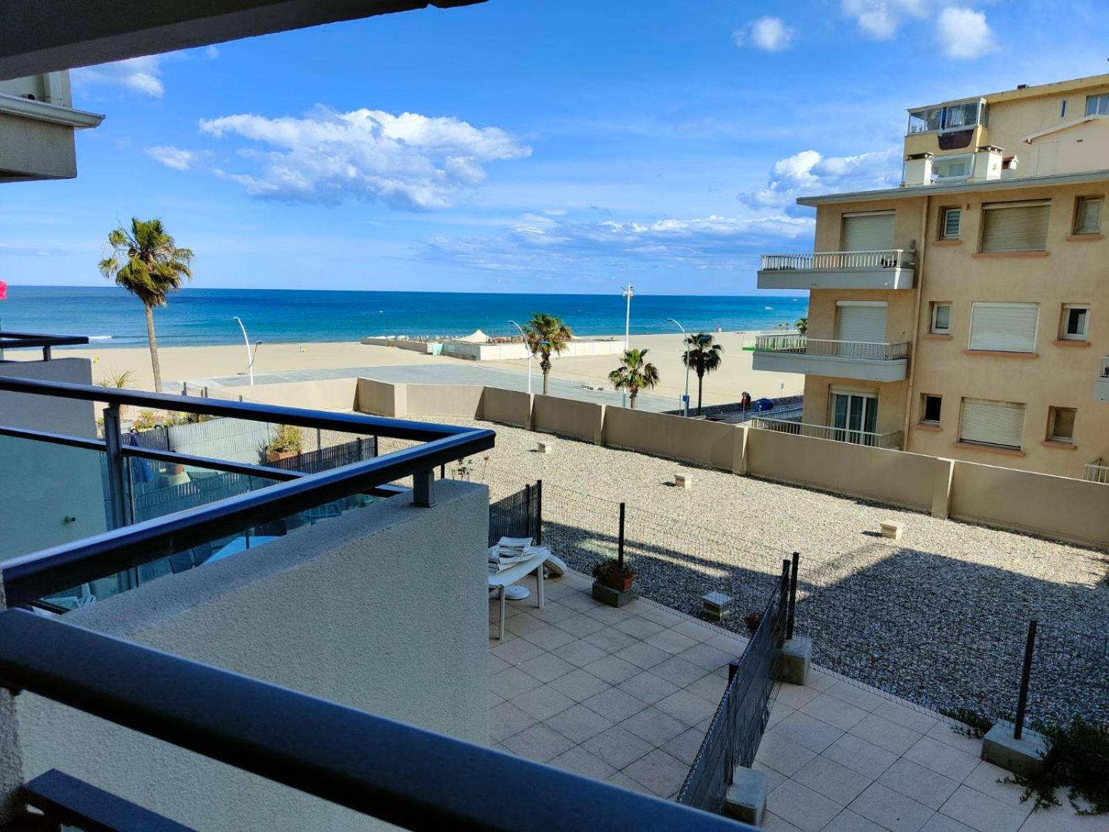 Studio Cosy Climatise Vue Mer Canet Plage 3Etoiles Zewnętrze zdjęcie