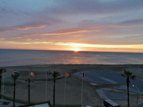 Studio Cosy Climatise Vue Mer Canet Plage 3Etoiles Zewnętrze zdjęcie