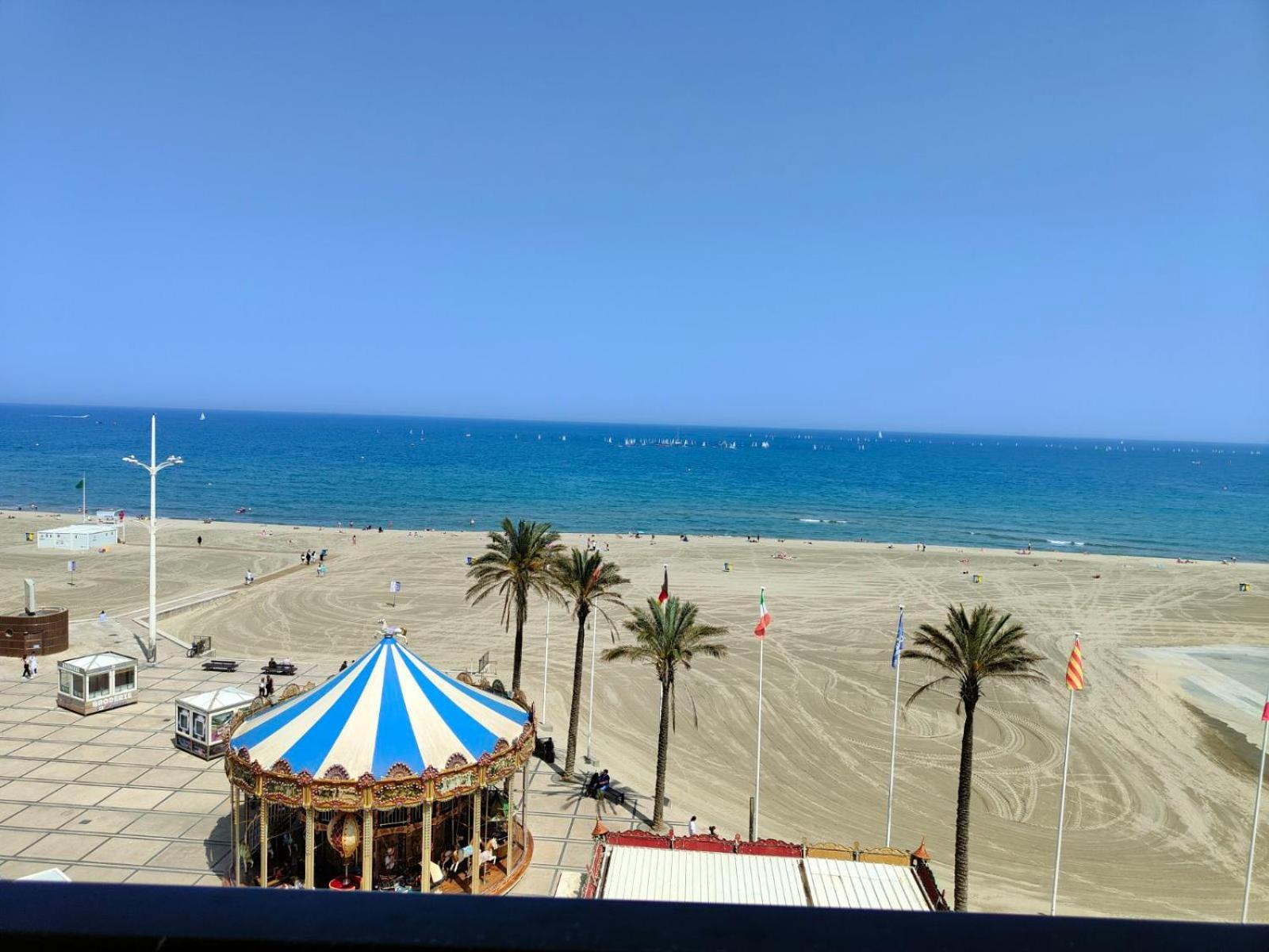 Studio Cosy Climatise Vue Mer Canet Plage 3Etoiles Zewnętrze zdjęcie