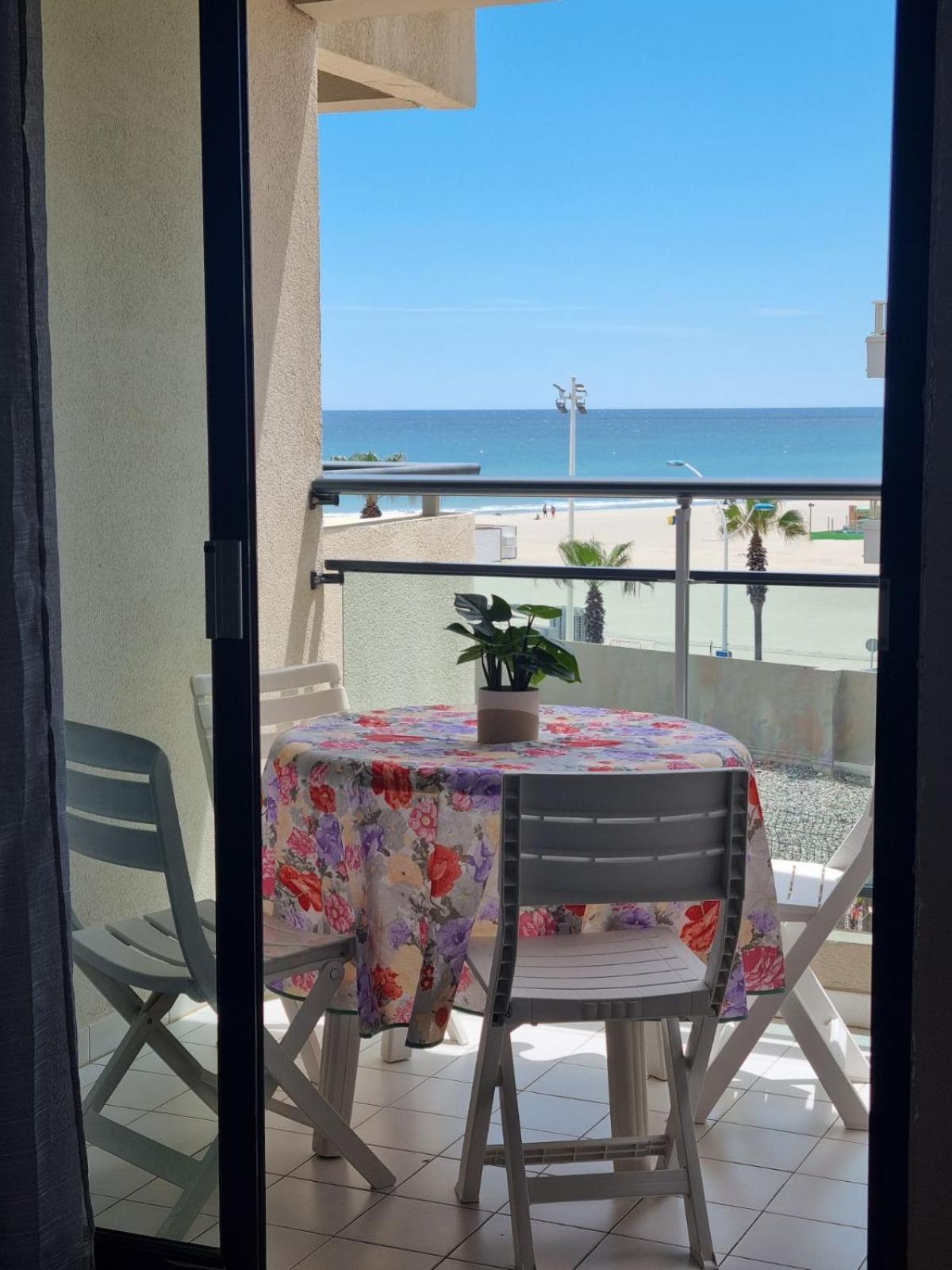 Studio Cosy Climatise Vue Mer Canet Plage 3Etoiles Zewnętrze zdjęcie